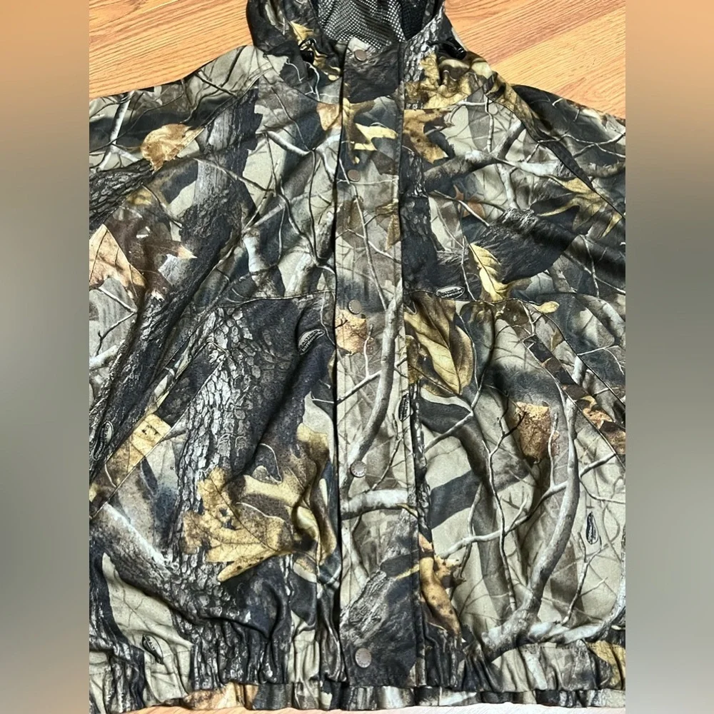 Mad Dog Gear by Stearns Camo Hunting Jacket XL Waterproof Breathable Realtree - Picture 4 of 9
